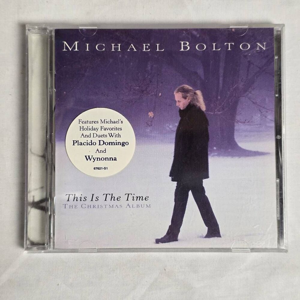 Michael Bolton This Is the Time Christmas CD Pre-Owned